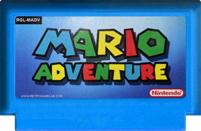 Mario Adventure - Fanart - Box - Front Image