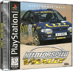 Need for Speed: V-Rally - Box - 3D Image