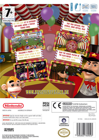 Circus Games - Box - Back Image