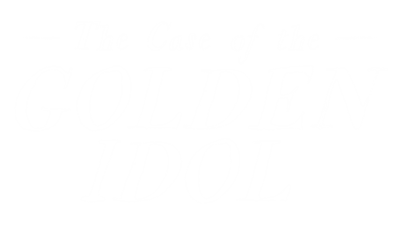 The Case of the Golden Idol - Clear Logo Image