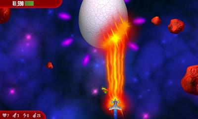 Chicken Invaders: Revenge of the Yolk: Christmas Edition - Screenshot - Gameplay Image