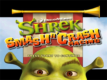 Shrek: Smash n' Crash Racing - Screenshot - Game Title Image