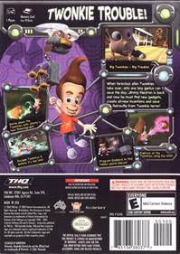 The Adventures of Jimmy Neutron: Boy Genius: Attack of the Twonkies - Box - Back Image