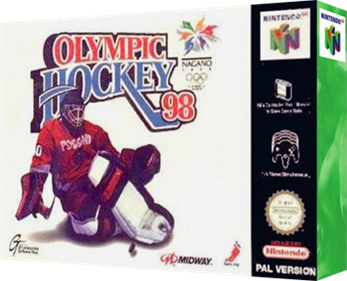 Olympic Hockey 98 - Box - 3D Image