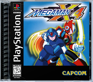 Mega Man X4 - Box - Front - Reconstructed Image