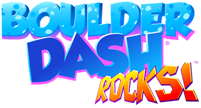 Boulder Dash: Rocks! - Clear Logo Image