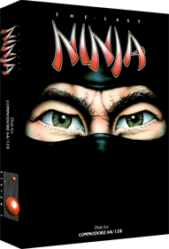 The Last Ninja (System 3 Software) - Box - 3D Image