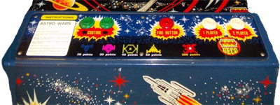 Astro Wars - Arcade - Control Panel Image