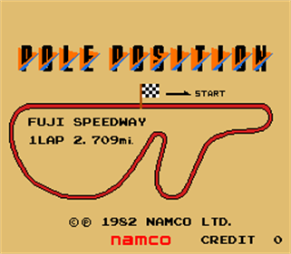 Pole Position - Screenshot - Game Title Image