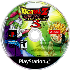 Dragon Ball Z: Budokai Tenkaichi 3 - Disc Image