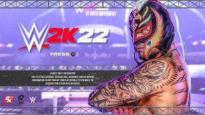 WWE 2K22 - Screenshot - Game Title Image