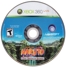 Naruto: The Broken Bond - Disc Image