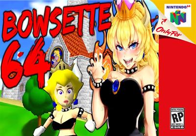 Super Bowsette 64 - Fanart - Box - Front Image