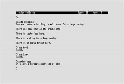 Colossal Cave Adventure - Screenshot - Gameplay Image