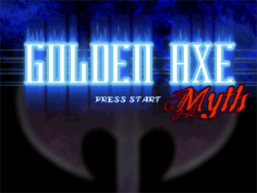 Golden Axe Myth - Screenshot - Game Title Image