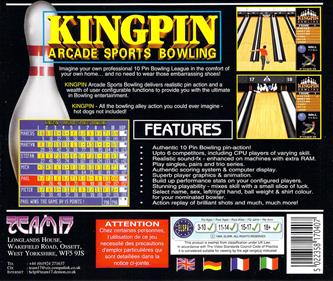 Kingpin: Arcade Sports Bowling - Box - Back Image