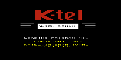 Alien Demon - Screenshot - Game Title Image