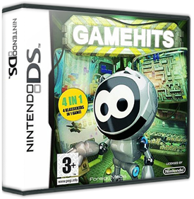 Game Hits! 4 Games in 1 - Box - 3D Image