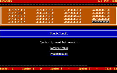 Paswoord - Screenshot - Gameplay Image