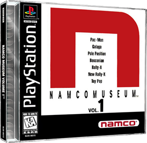 Namco Museum Vol. 1 - Box - 3D Image