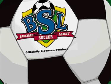 Backyard Soccer MLS Edition - Screenshot - Game Title Image