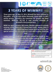 Wiimms Mario Kart Fun 2017-05 - Box - Back Image