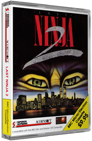 Last Ninja 2 - Box - 3D Image