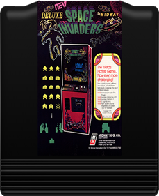 Deluxe Space Invaders - Fanart - Cart - Front Image