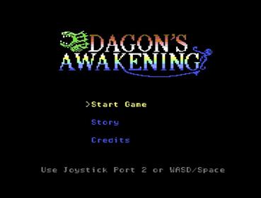Dagon's Awakening - Screenshot - Game Title Image