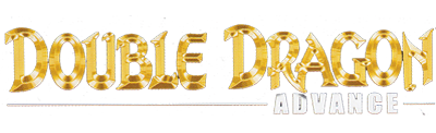 Double Dragon Advance - Clear Logo Image