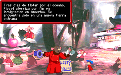 An American Tail: The Computer Adventures of Fievel and His Friends - Screenshot - Gameplay Image