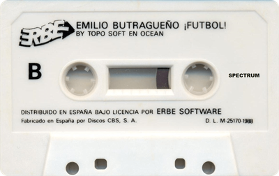 Emilio Butragueno Futbol - Cart - Front Image
