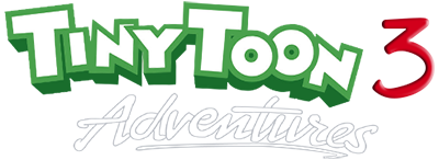 Tiny Toon Adventures 3 - Clear Logo Image