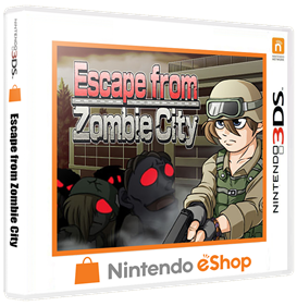 Escape From Zombie City - Box - 3D Image