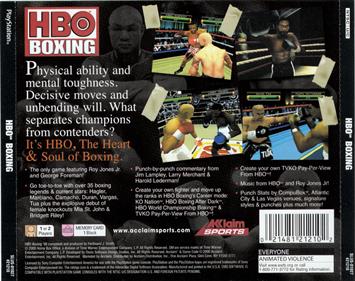 HBO Boxing - Box - Back Image