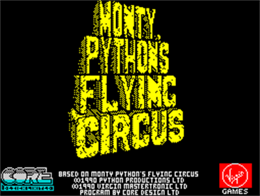 Monty Python's Flying Circus - Screenshot - Game Title Image