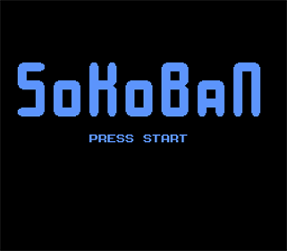 SOKOBAN - Screenshot - Game Title Image