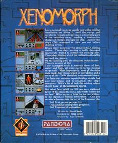 Xenomorph - Box - Back Image