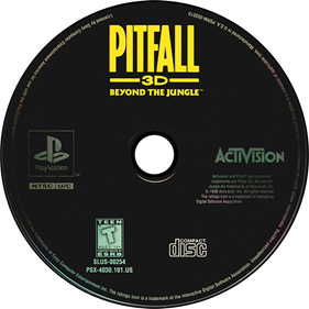 Pitfall 3D: Beyond the Jungle - Disc Image