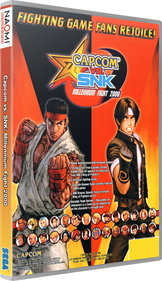 Capcom vs. SNK: Millennium Fight 2000 - Box - 3D Image