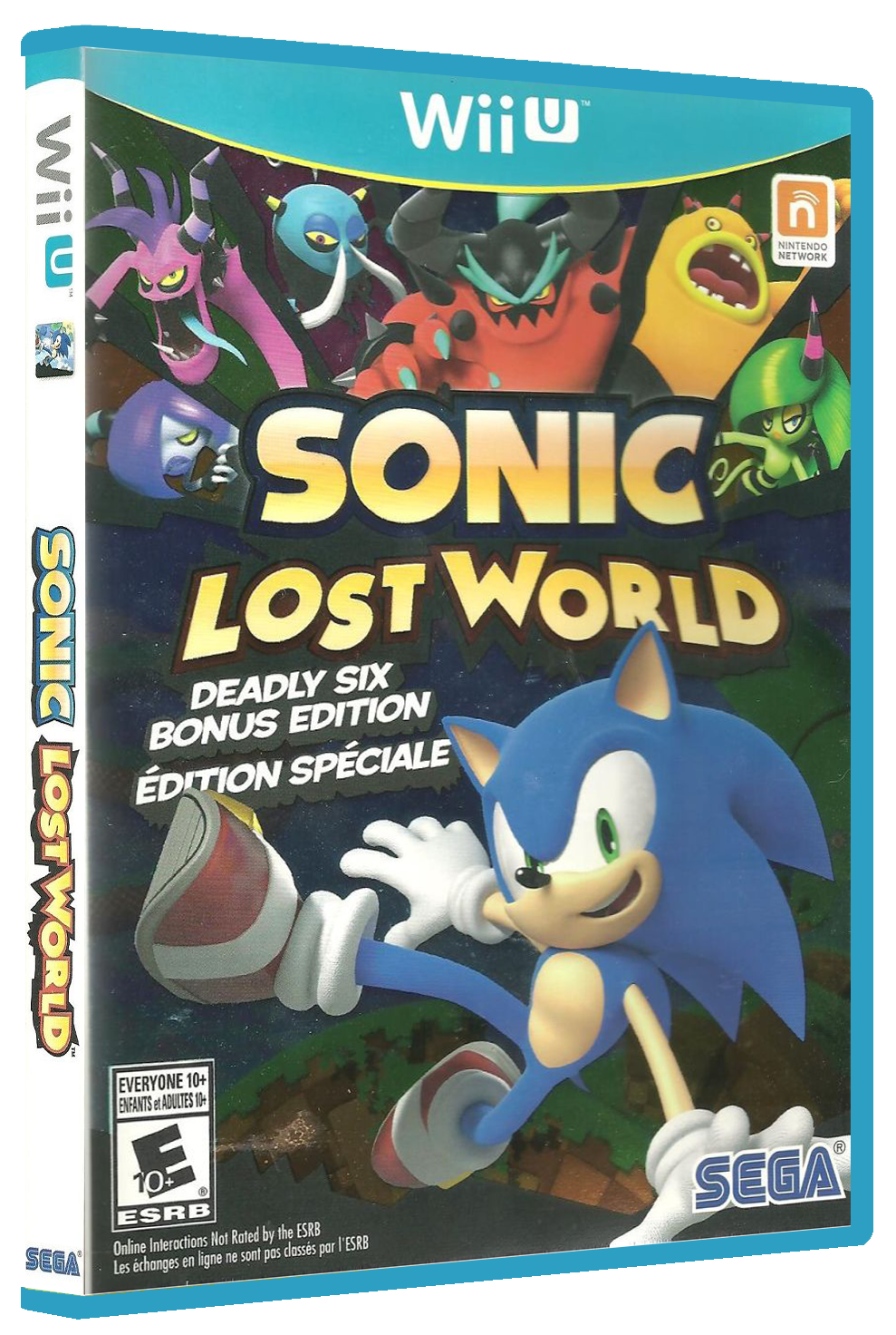 sonic lost world deadly six bonus edition