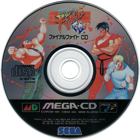 Final Fight CD - Disc Image