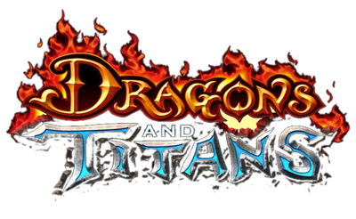 Dragons and Titans - Clear Logo Image