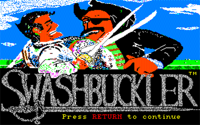 Swashbuckler - Screenshot - Game Title