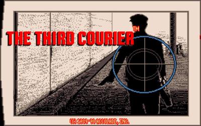 The Third Courier - Screenshot - Game Title Image
