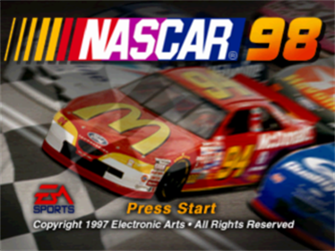 NASCAR 98 - Screenshot - Game Title Image