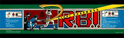 Vs. Atari R.B.I. Baseball - Arcade - Marquee Image