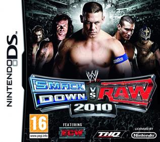 WWE SmackDown vs. Raw 2010 - Box - Front Image