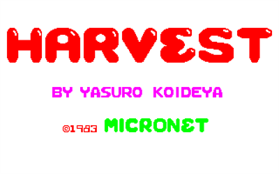 Harvest - Screenshot - Game Title Image