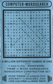 Computer-Wordsearch - Box - Front Image